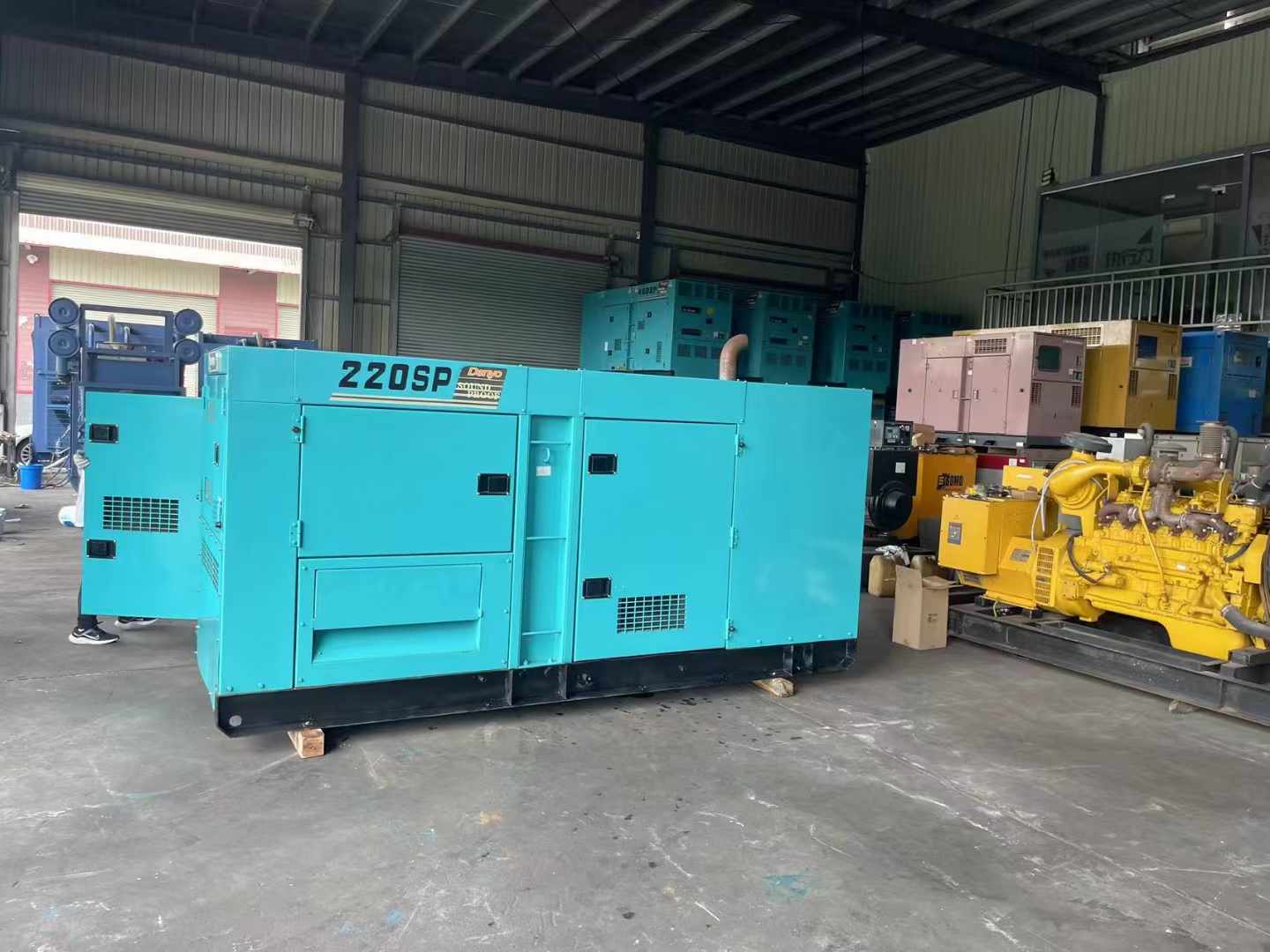 山亭600kW柴油发电机组带载能力？